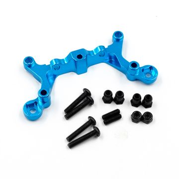Yeah Racing Aluminium Front Damper Plate (BU) Tamiya TA01/TA02 (TA01-008BU)
