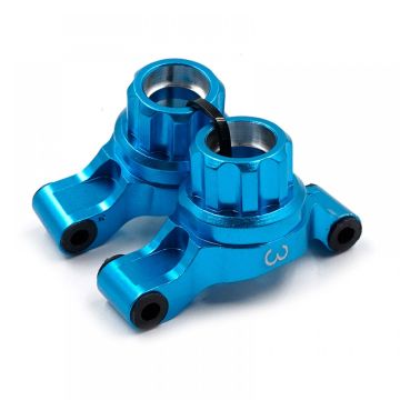 Yeah Racing Aluminium Rear Hub/Knuckle Arm 3 Degree Tamiya TT02 (TT02-007-3BU)