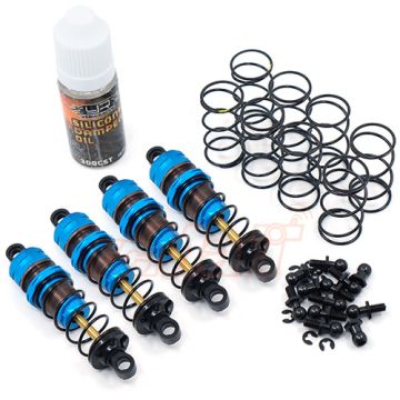Yeah Racing Shock-Gear 60mm Damper Set Blue 1/10 RC Off Road Car Tamiya (DSG-0060BU)