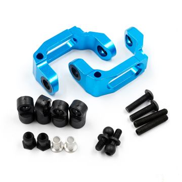 Yeah Racing Aluminium Bearing C-Hub Blue TA01 / TA02 (TA01-005BU)