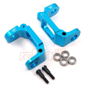 Yeah Racing Ball Bearing Aluminum C-Hub 6 Degree Set Tamiya TT02B (TATT-003BU)