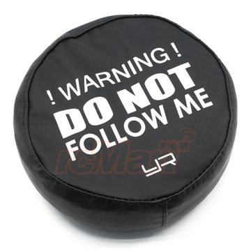 Yeah Racing 1:10 Tire Cover For 1.9 Crawler Wheels - Do Not Follow Me (YA-0489)