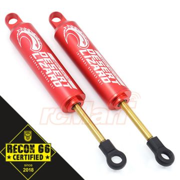 Yeah Racing 90mm Desert Lizard Two Stage Internal Spring Damper (2) Red 1:10 Crawler 'G6 Certified' (DDL-090RD)