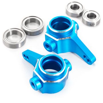 Yeah Racing Aluminum Steering Knuckle Blue For Tamiya CC-01/ TA02/ TA02SW - Blue (TACC-009BU)