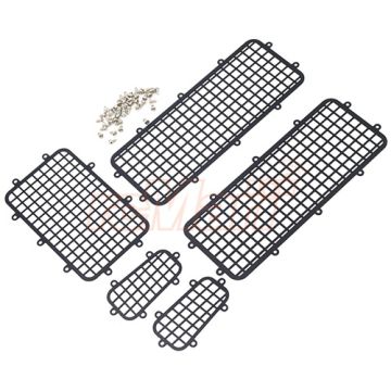 Yeah Racing Windows Guard Set For Traxxas TRX-4 Black (TRX4-024BK)