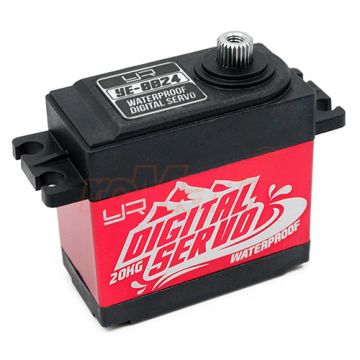 Yeah Racing 20kg Waterproof Super Torque Digital Servo Red (YE-0024RD)