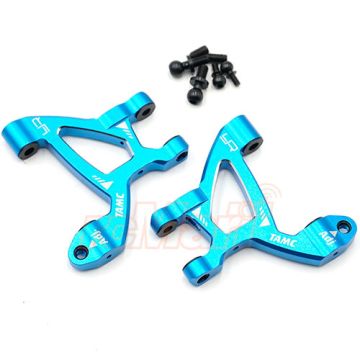 Yeah Racing Aluminium Front Suspension Arm Set Tamiya M07/M08 - Blue (TAMC-027BU)