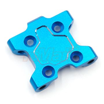 Yeah Racing Aluminum Front Suspension Mount Tamiya M07 - Blue (TAMC-033BU)