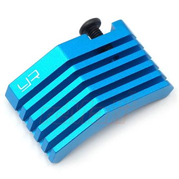 Yeah Racing Aluminium Motor Side Heat Sink Tamiya M07 - Blue (TAMC-032BU)