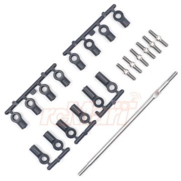 Yeah Racing 64 Titanium Turnbuckle set Tamiya M07 (TAMC-055)