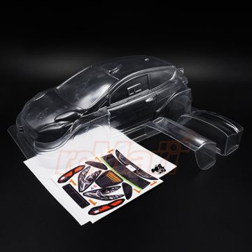 Slidelogy 1/10 Mini Rally Clear Body - M-Chassis (210mm) (SDY-0177)