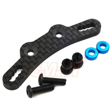 Yeah Racing Carbon Front Damper Stay for Tamiya M07 (TAMC-058)