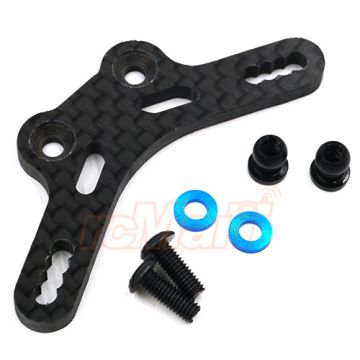 Yeah Racing Carbon Rear Damper Stay for Tamiya M07 (TAMC-059)