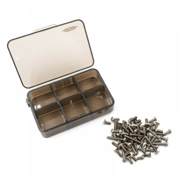 Yeah Racing Titanium Screw Assorted Set w/ Mini Box Tamiya M08 (TS-M08)