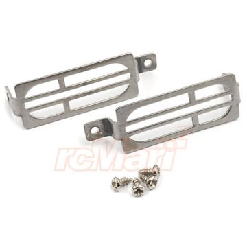 Yeah Racing Steel Rear Light Grill Body Accessories 2pcs Fits TRX-4/TRX-6 Benz (TRX4-067)
