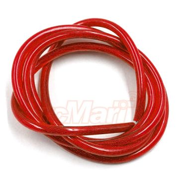 Yeah Racing 12AWG Transparent Wire 1m Red (WPT-0137RD)