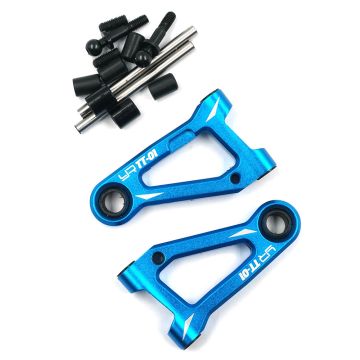 Yeah Racing Aluminum Front Lower Arm Set For Tamiya TT-01/ TT-01E Blue (TATT-035BU)