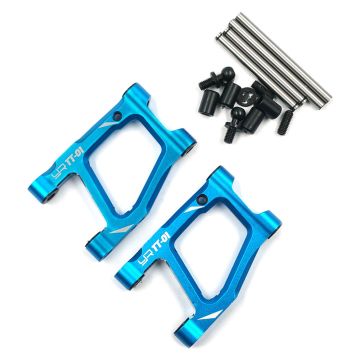 Yeah Racing Aluminum Rear Lower Arm Set Blue For Tamiya TT-01/ TT-01E Blue (TATT-038BU)