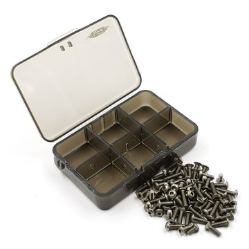 Yeah Racing Titanium Screw Assorted Set with FREE Mini box for Tamiya TC01 (TS-TC01)