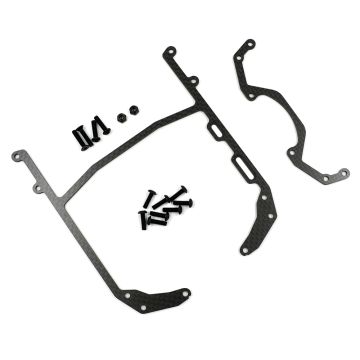 Yeah Racing Carbon Chassis Stiffening Set For Tamiya TC01 (TATC-001)