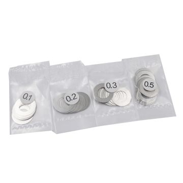 Yeah Racing 8x14mm Stainless Steel Spacer Set 0.1 0.2 0.3 0.5mm (YA-0648)