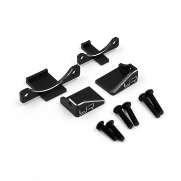 Yeah Racing Aluminum 30mm & 40mm Fan Mount Black (YA-0650BK)