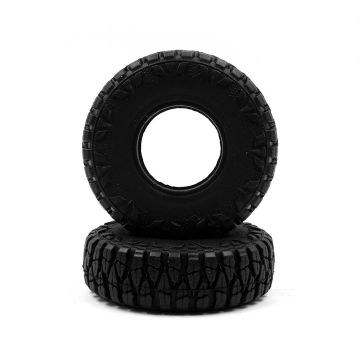 Yeah Racing 1.0" Claws Medium Soft Micro Tire w/Foam 2pcs 1/24 RC