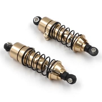 Xtra Speed Aluminum 65mm Rear Damper Set Gold For Tamiya VQS Avante 2011 Terra Scorcher (XS-TA29073GD)