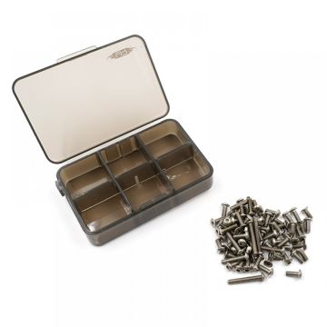 Yeah Racing Titanium Screw Assorted Set w/Box For Tamiya MF-01X (TSAS-0005)