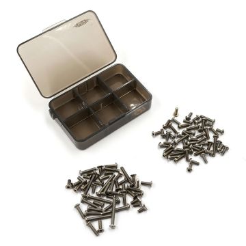 Yeah Racing Titanium Screw Assorted Set w/Box For Tamiya XV-02 (TSAS-0001)