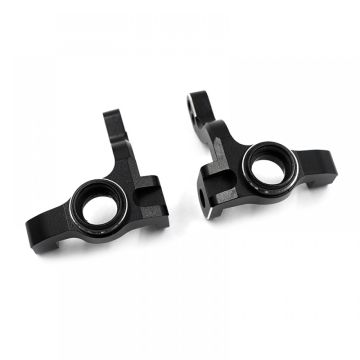 Yeah Racing Aluminum 7075 Steering Knuckles For Tamiya XV-01 XV-02 (TXV2-009BK)