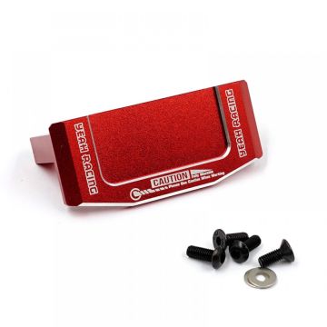 Yeah Racing Aluminium Servo Mount Tamiya TT01 TT01E TT01D Red (TATT-058RD)