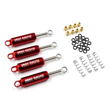 Yeah Racing Aluminium Internal Shocks Set Traxxas TRX-4M (TR4M-025RD)