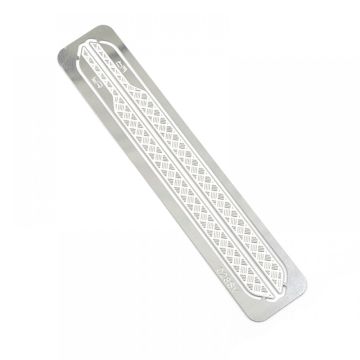 Yeah Racing Stainless Steel Rock Rails Diamond Plate TRX-4M Defender/Bronco (TR4M-028SV)