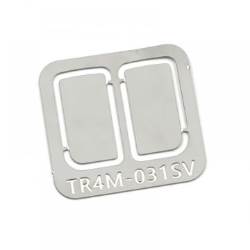 Yeah Racing Side-View Reflective Mirror Plate Traxxas 1/18 TRX-4M Defender (TR4M-031SV)