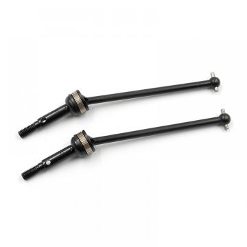 Xtra Speed G45 Steel Universal Drive Shaft 2 Pcs Kyosho Dirt Master (XS-OM27068)