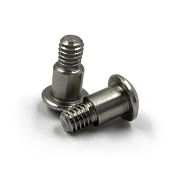 Xtra Speed Stainless Steel Step Screws M4 X 10mm (4pcs) Tamiya TA02/TA03/GF01/WR02/CC01/CC02 (XS-TA29158SV)