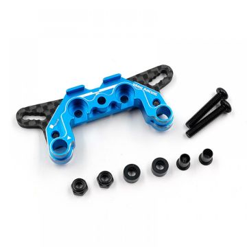 Yeah Racing Aluminium & Graphite Damper Mount (F/R) Tamiya MB-01(TAMB-006BU)