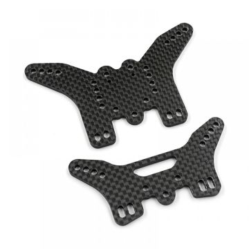 Xtra Speed Front & Rear Carbon Tower Tamiya TT-02BR (XS-TA29157)