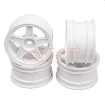 Rush RUI Mini V Start High Rim- M Chassis (4pcs) White (RU0368)