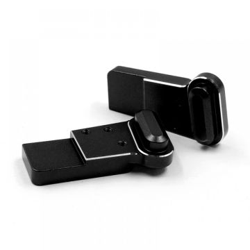 Xtra Speed Aluminium Rear Hanger 8mm Black For Tamiya Hornet, Grasshopper, Lunchbox (XS-TA29160BK)