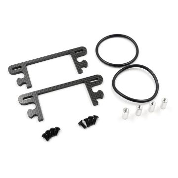 Xtra Speed Carbon Shorty Battery Holder For Team Associated RC10 (XS-RC30046)