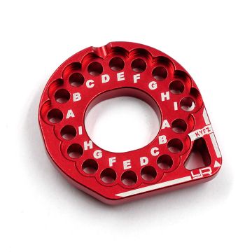 Yeah Racing Aluminum Motor Mount For Kyosho Fazer MK2 (KYFZ-009RD)