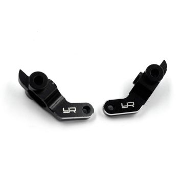 Yeah Racing Aluminum Front Steering Knuckle 2pcs For Team Associated RC10 (TARC-002BK)