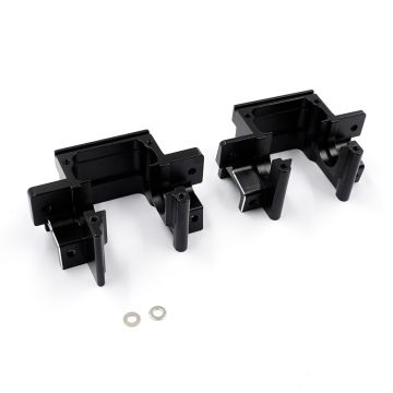Yeah Racing Aluminium Bulkhead 2pcs (F & R) For Yokomo 870C Super Dog Fighter (YKDF-011BK)