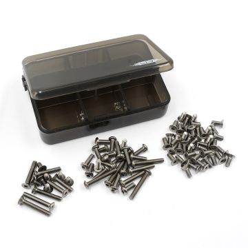 Yeah Racing Titanium Screw Assorted Set w/Box For MST FRX RS (TSAS-0032)