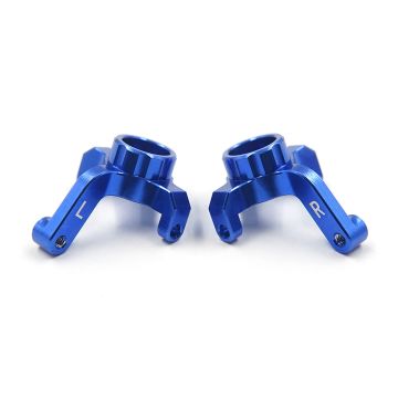 Yeah Racing Aluminum Front Steering Knuckle Set For Losi 1/24 Micro-B 2WD Buggy (LSMB-001DB)