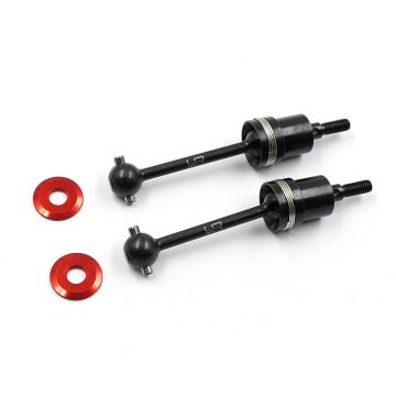 YeaH Racing G45 Steel F/R Drive Shaft (Hex Adaptor) For Kyosho Fazer Mk2 (KYFZ-014BK)
