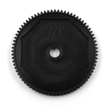 Yeah Racing Delrin 48 Pitch Spur Gear 77T For Tamiya XV01 DB02 TRF201 (TAXV-015BK)