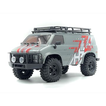 Hobby Plus 1:18 Crawler CR18P EVO-V2 "Rock Van" Grey RTR (HBP1810503-GY)